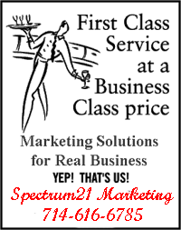 Custom Marketing e-mail design by Spectrum21 Marketing