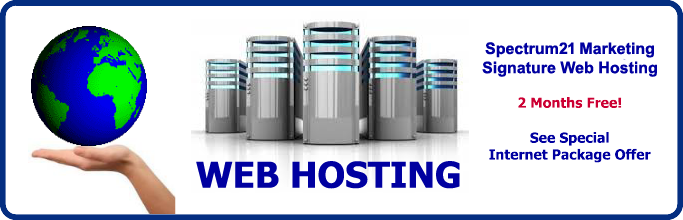 web hosting special offer top image by Spectrum21 Marketing Web Development